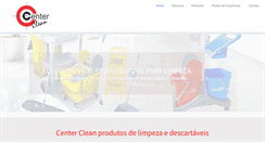 Desktop Screenshot of centercleancps.com.br
