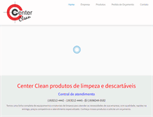 Tablet Screenshot of centercleancps.com.br